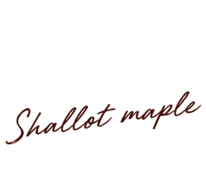 Vinaigrette échalote et érable logo