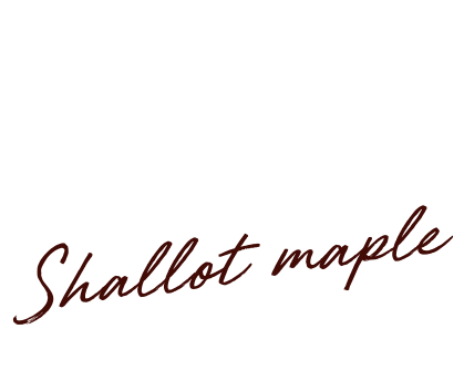 Vinaigrette échalote et érable logo